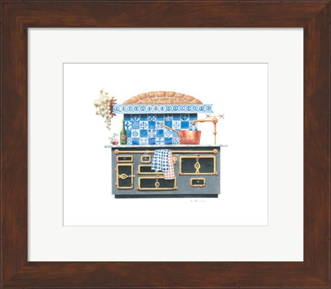 Framed Cookin&#39; with Class Print