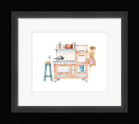 Framed Cookin' with Kilowatts Print