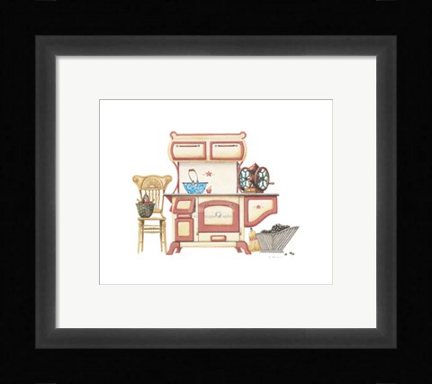 Framed Cookin' with Coal Print