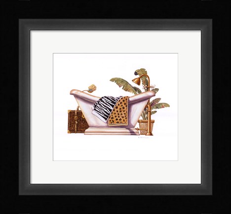 Framed Safari Soak Print