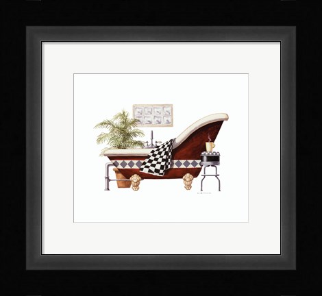 Framed Retro Soak Print
