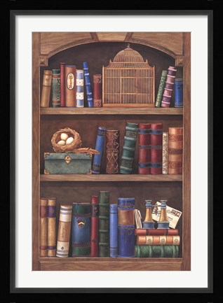 Framed Literature II Print
