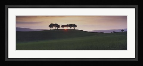 Framed Somerset Sunrise Print