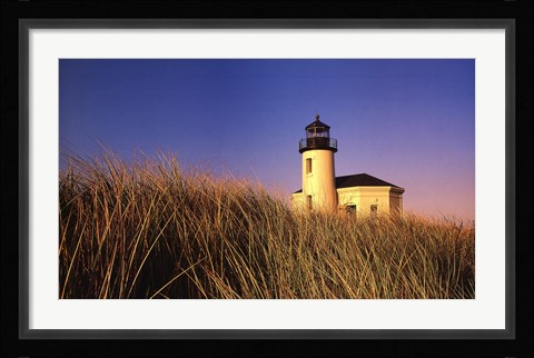 Framed Coquille River Lighthouse, Oregon Print