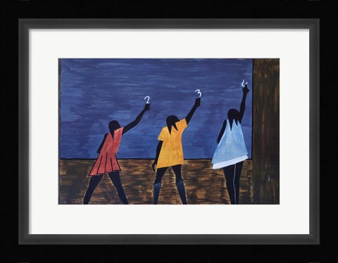 Framed Migration Series, No. 58, 1941 Print