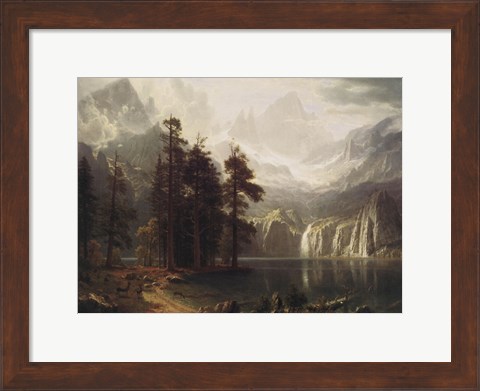 Framed Sierra Nevada Print