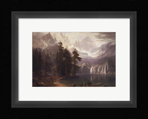 Framed Sierra Nevada Print