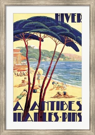 Framed Antibes/Hiver, ca. 1930 Print