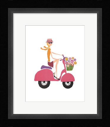 Framed Town Excursion Print