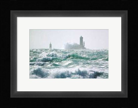 Framed Pointe Du Raz Print