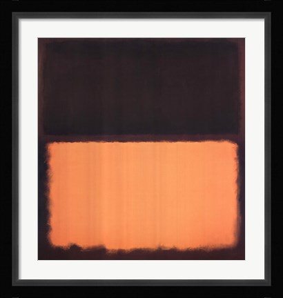 Framed Number 18, 1963 Print