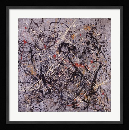 Framed Number 18, 1950 Print