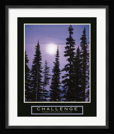 Framed Challenge - Moonrise Print