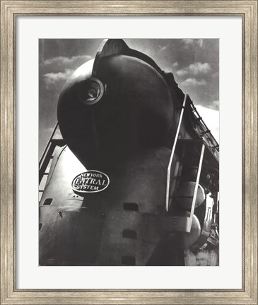 Framed New York Central Locomotive Print