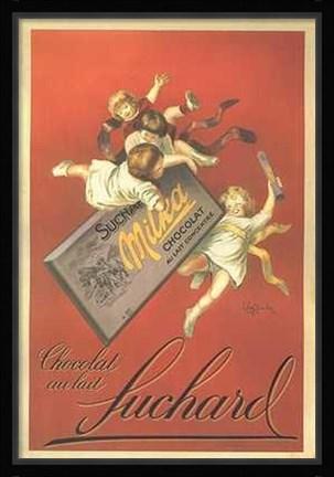 Framed Chocolat Suchard Print