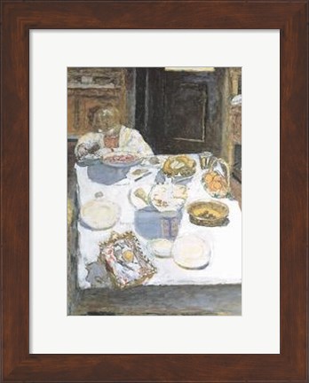 Framed Table, 1925 Print