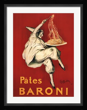 Framed Pates Baroni, 1921 Print