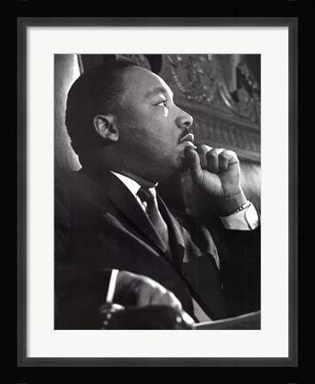 Framed King: Free at Last! Print