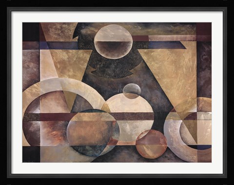 Framed Levitating Sphere Print