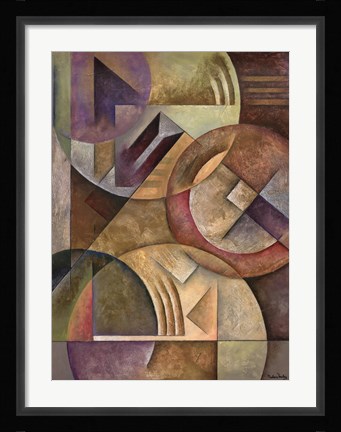 Framed Spheres of Thought II Print