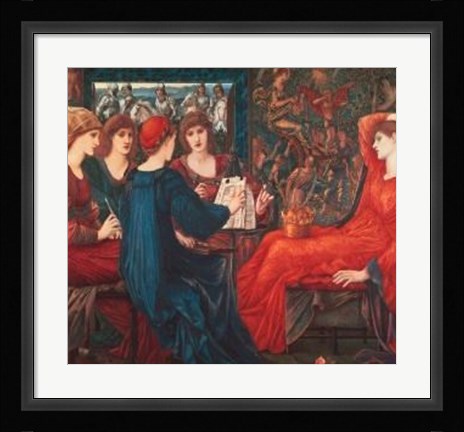 Framed Laus Veneris Print