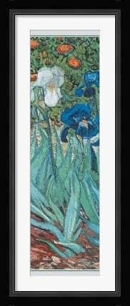 Framed Iris (detail) Print