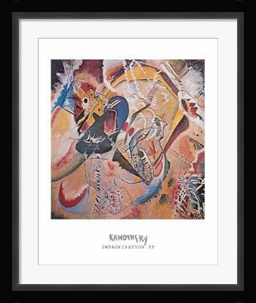 Framed Improvisation 35 Print