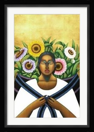 Framed Echoes Of Unrestrained Beauty Print