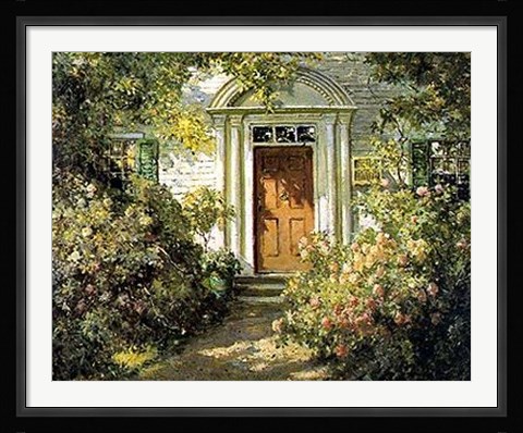 Framed Grandmother's Doorway Print