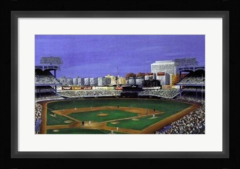 Framed At Home In The Bronx Print