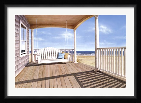 Framed Porch Swing Print