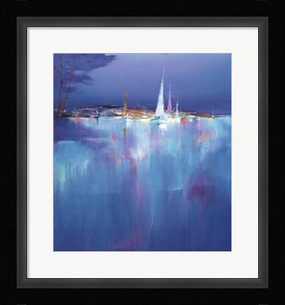 Framed Marina Azzurra Print