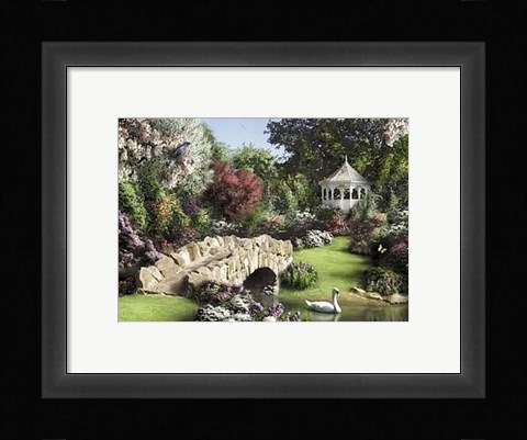 Framed Song Of Spring Print