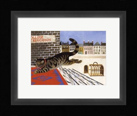 Framed Motley Escapes Print