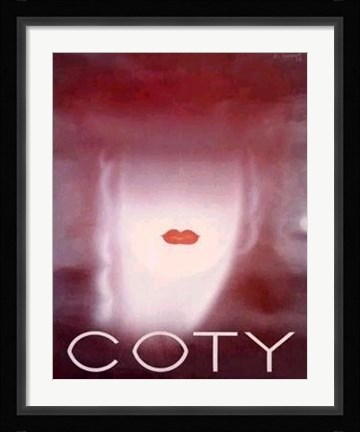 Framed Coty Print