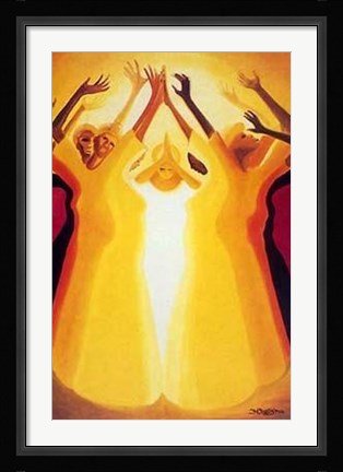 Framed Blessings Print