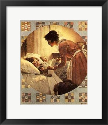 Framed Mother's Little Angel Print