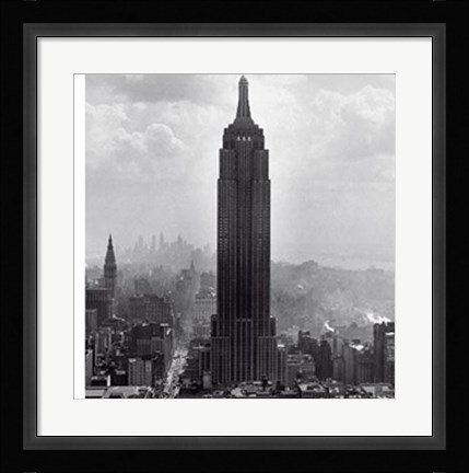 Framed Empire State Building Print