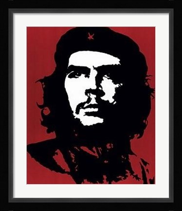 Framed Che Guevara Print