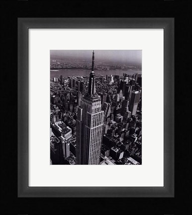 Framed Empire State Building Print