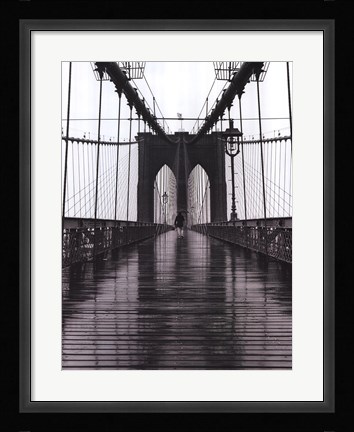 Framed Brooklyn Bridge Print