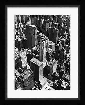 Framed Chrysler Building Print
