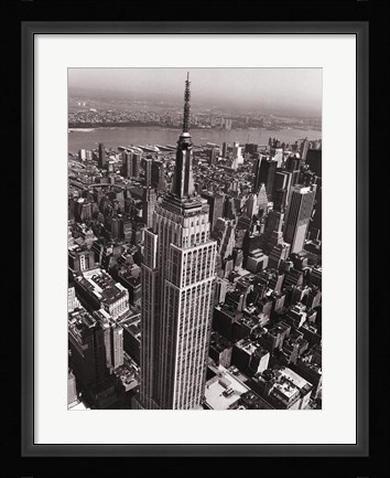 Framed Empire State Building Print