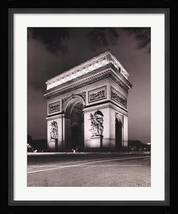 Framed Arc de Triomphe Print