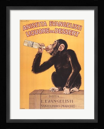 Framed Anisetta Evangelisti Print