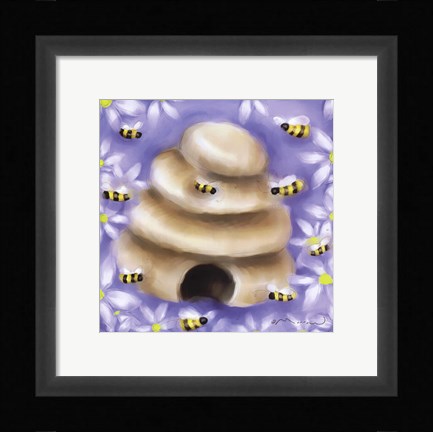 Framed Beehive Print