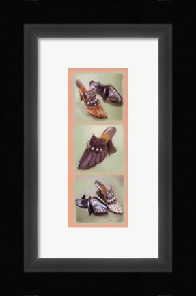 Framed Shoe Panel Print