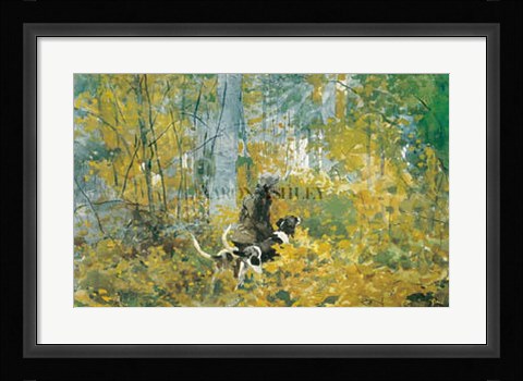 Framed On The Trail Print