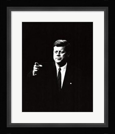 Framed John F. Kennedy Print