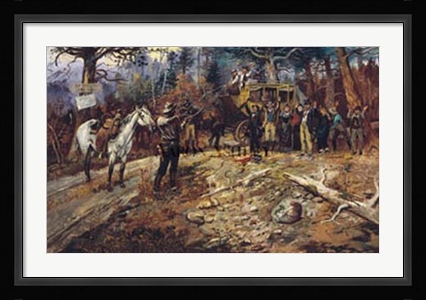 Framed Hold Up Print